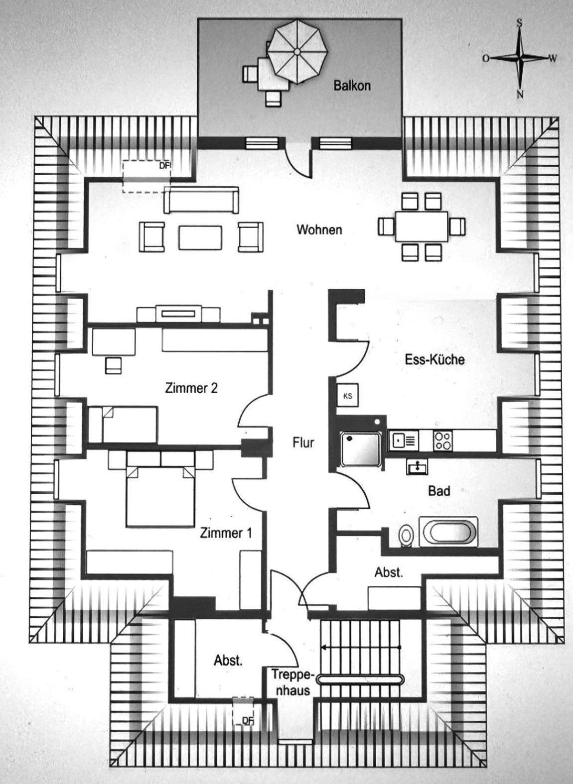 In Bester Lage Apartment *